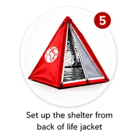 Set up the shelter